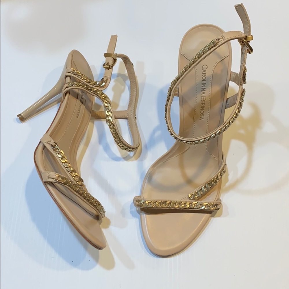 Carolinna Espinosa chain heels